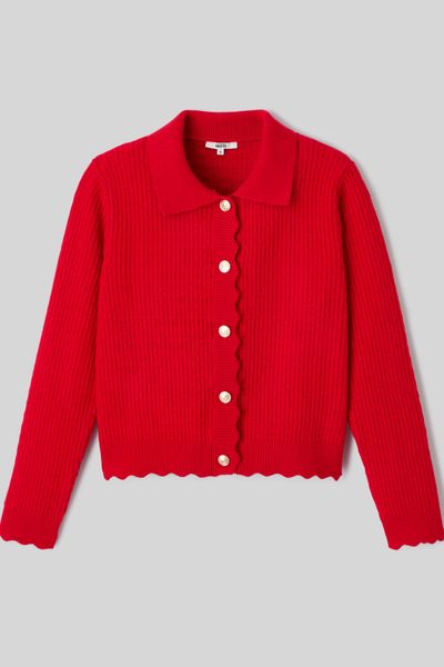 Gilet col polo boutonné