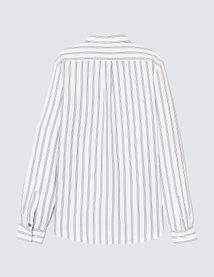 Chemise rayée droite