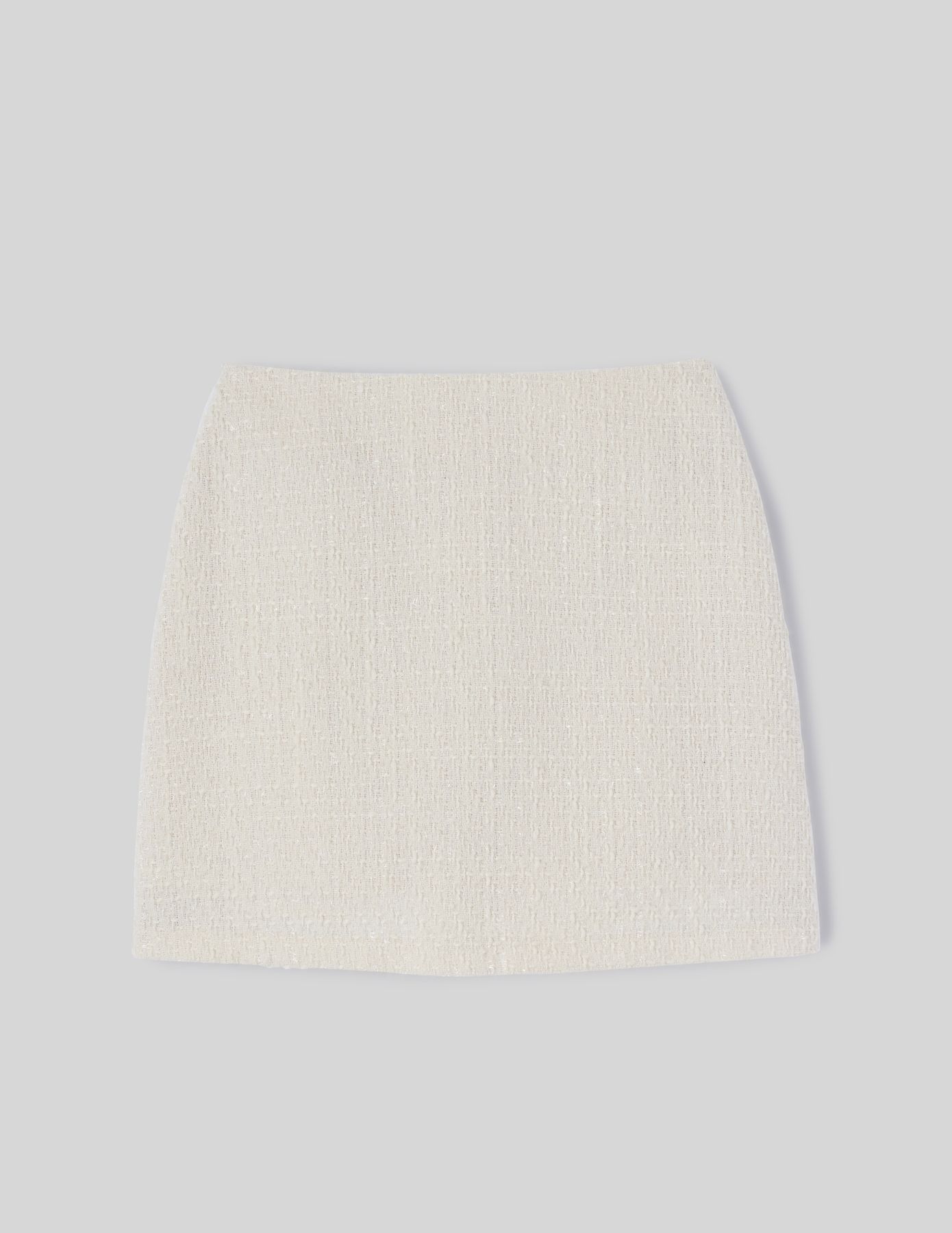 Jupe short en tweed