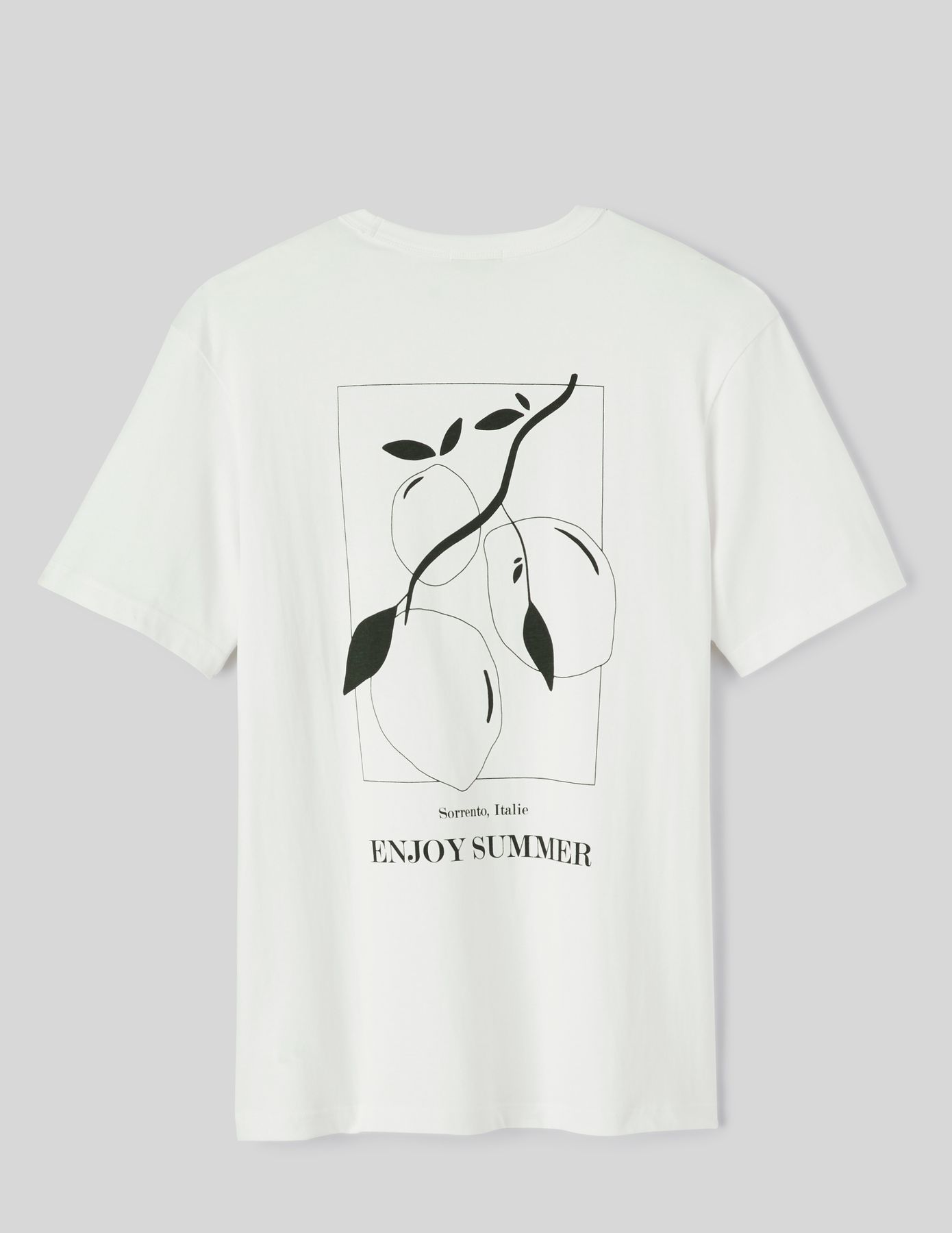 T-shirt imprim&eacute; limoncello