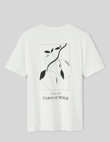 T-shirt imprim&eacute; limoncello