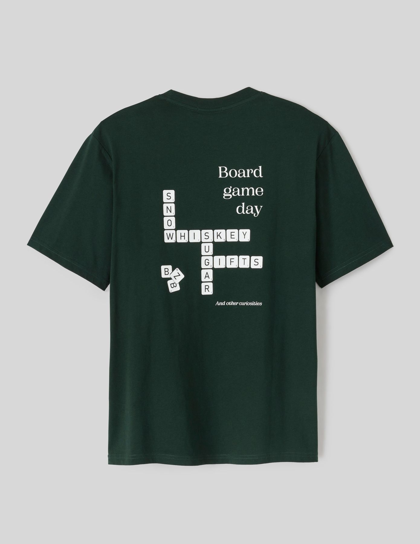 T-shirt imprim&eacute; devant dos