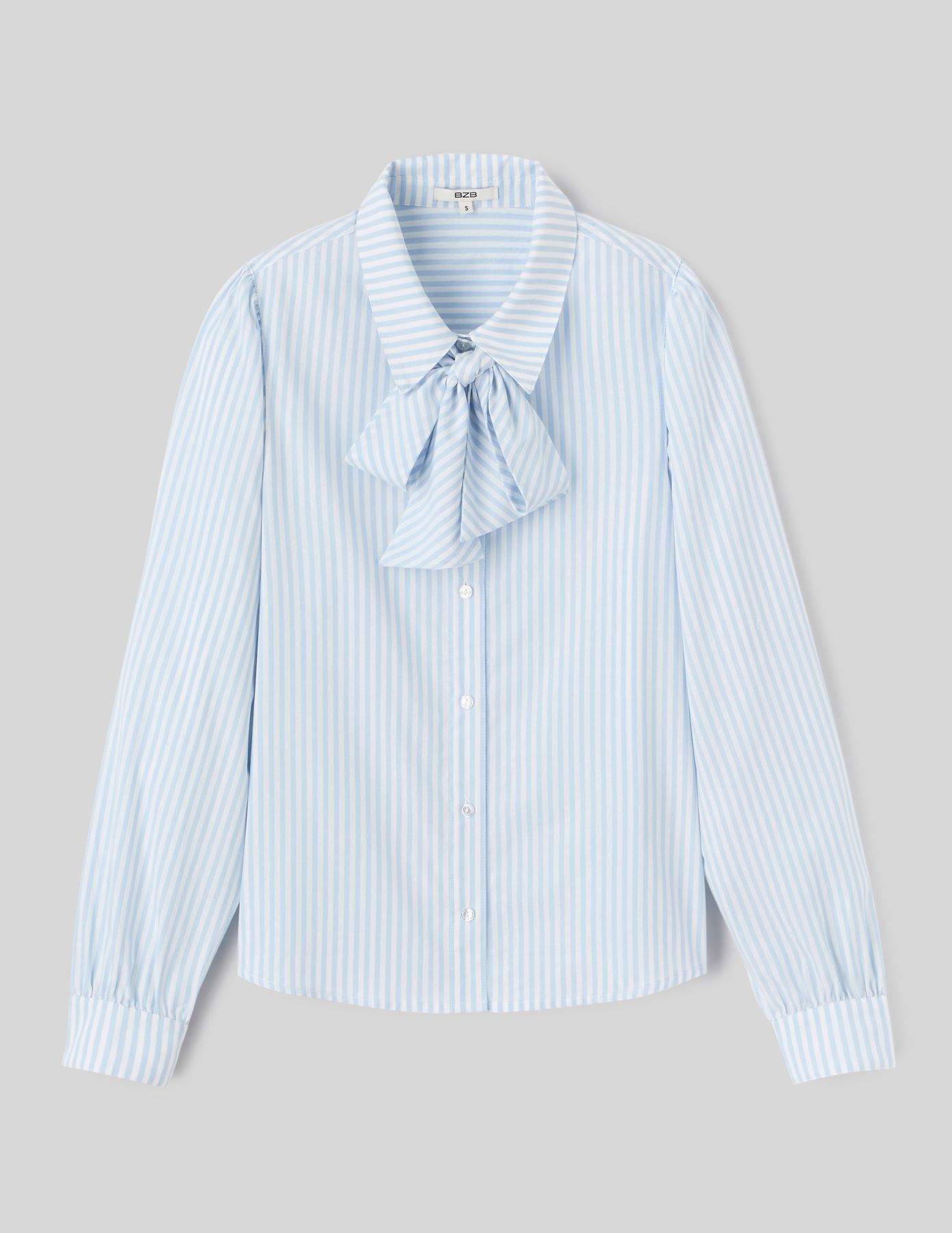 Chemise lavallière rayé