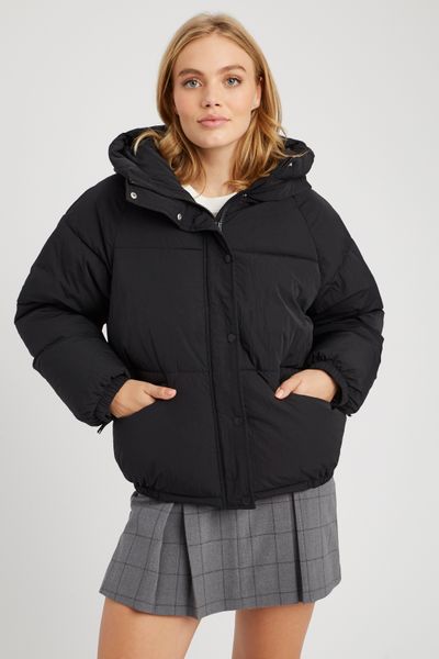 Doudoune oversize à capuche