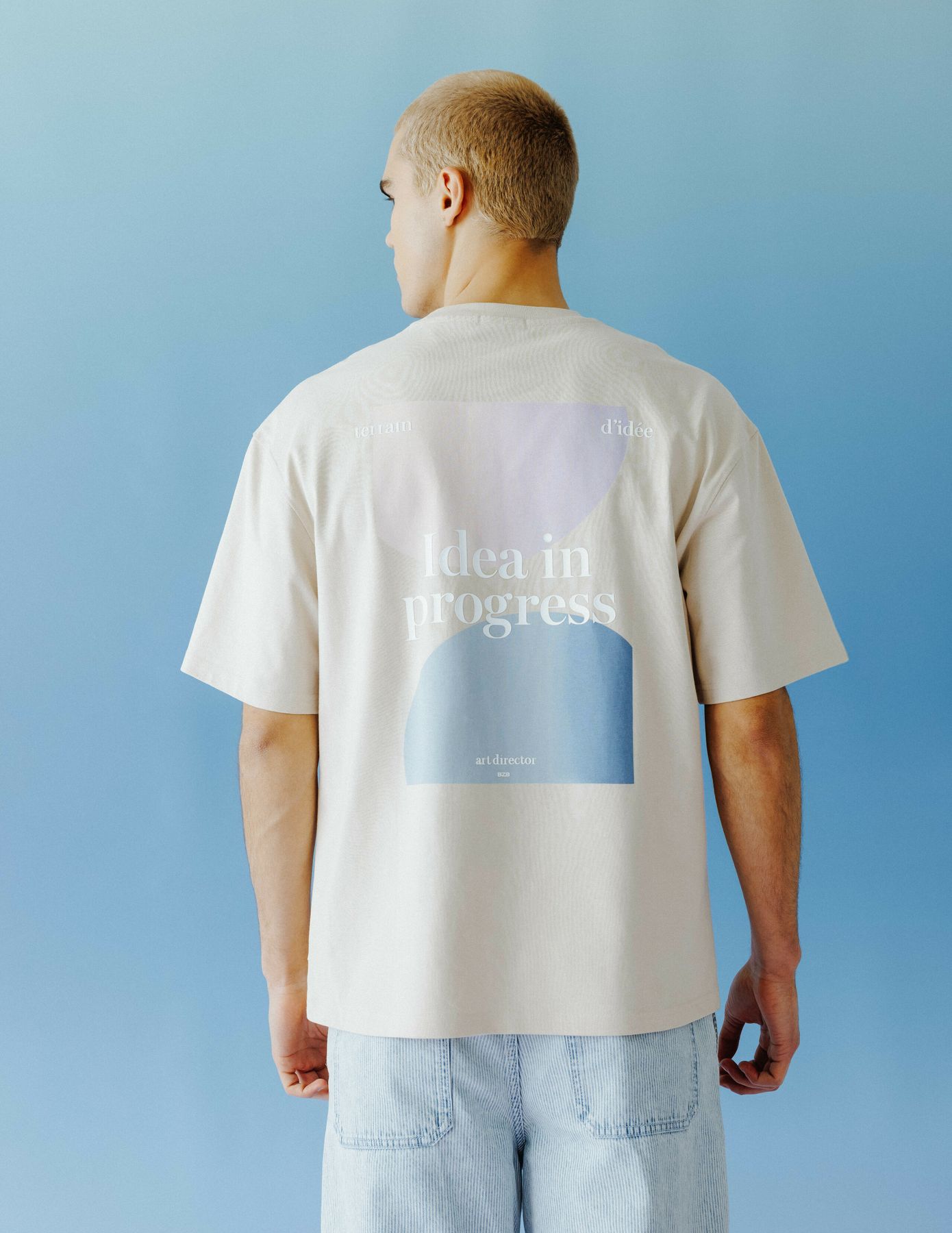 T-shirt animation devant/dos