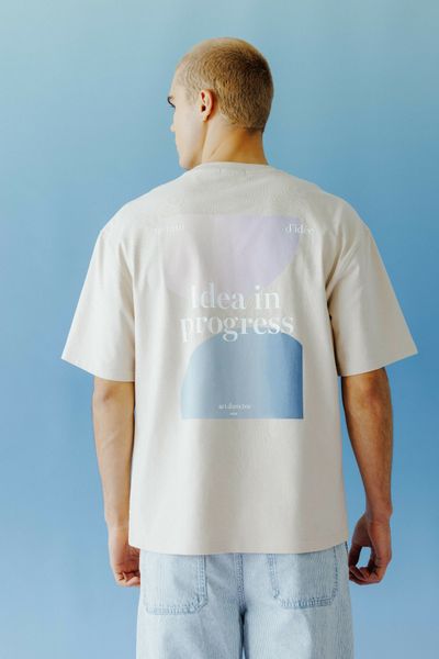 T-shirt animation devant/dos