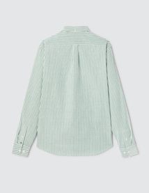 Chemise rayée ajustée