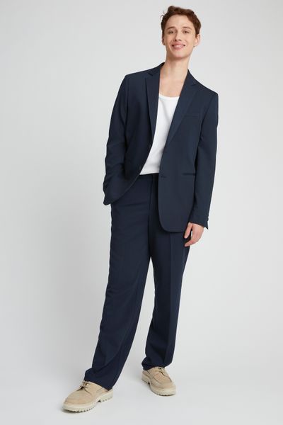 Veste de costume coupe droite