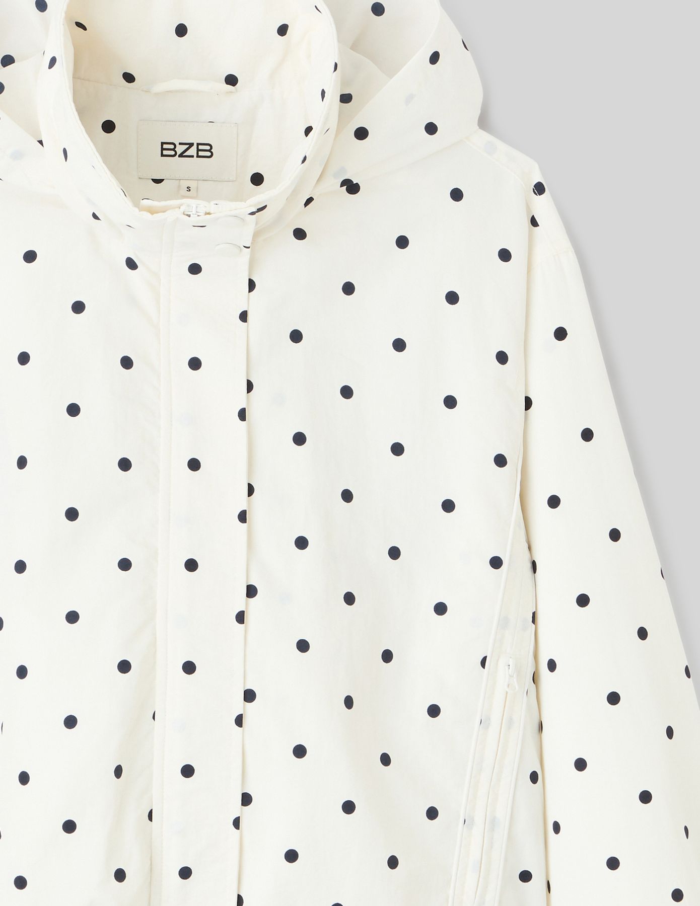 Blouson l&eacute;ger imprim&eacute; pois