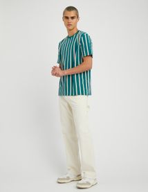 T-shirt rayures tricolores