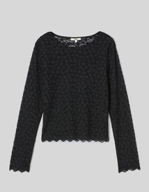 T-shirt dentelle