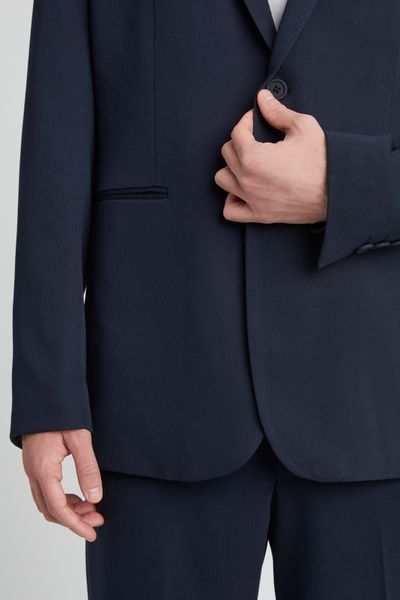 Veste de costume coupe droite
