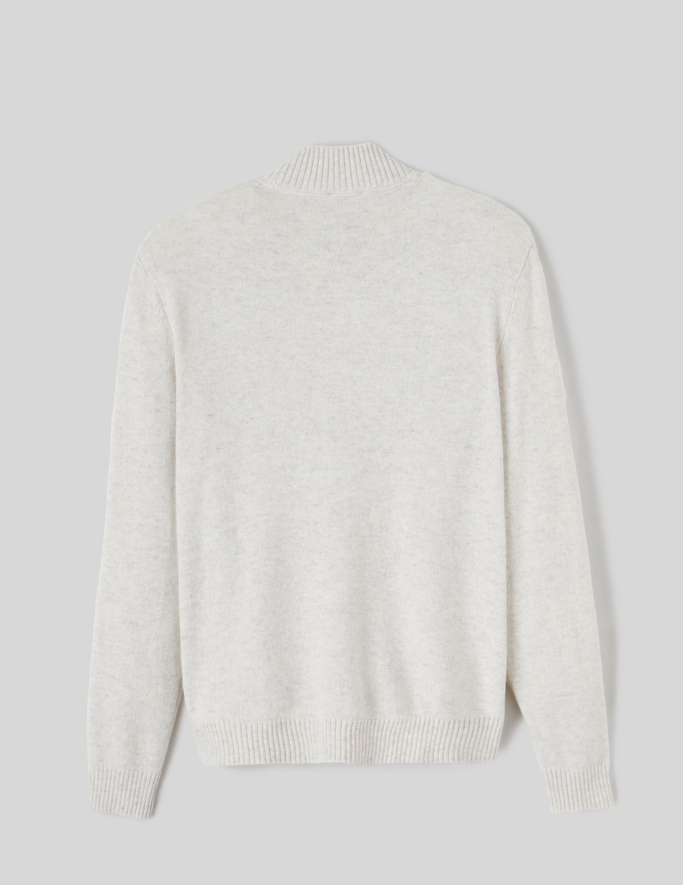 Pull col montant laine
