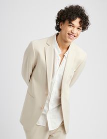Veste de costume coupe droite
