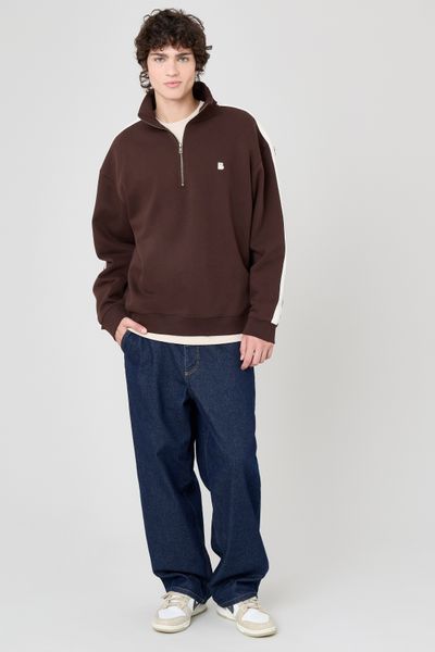 Sweat col montant à bande