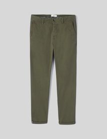 Pantalon chino ajusté