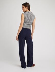 Pantalon fluide droit