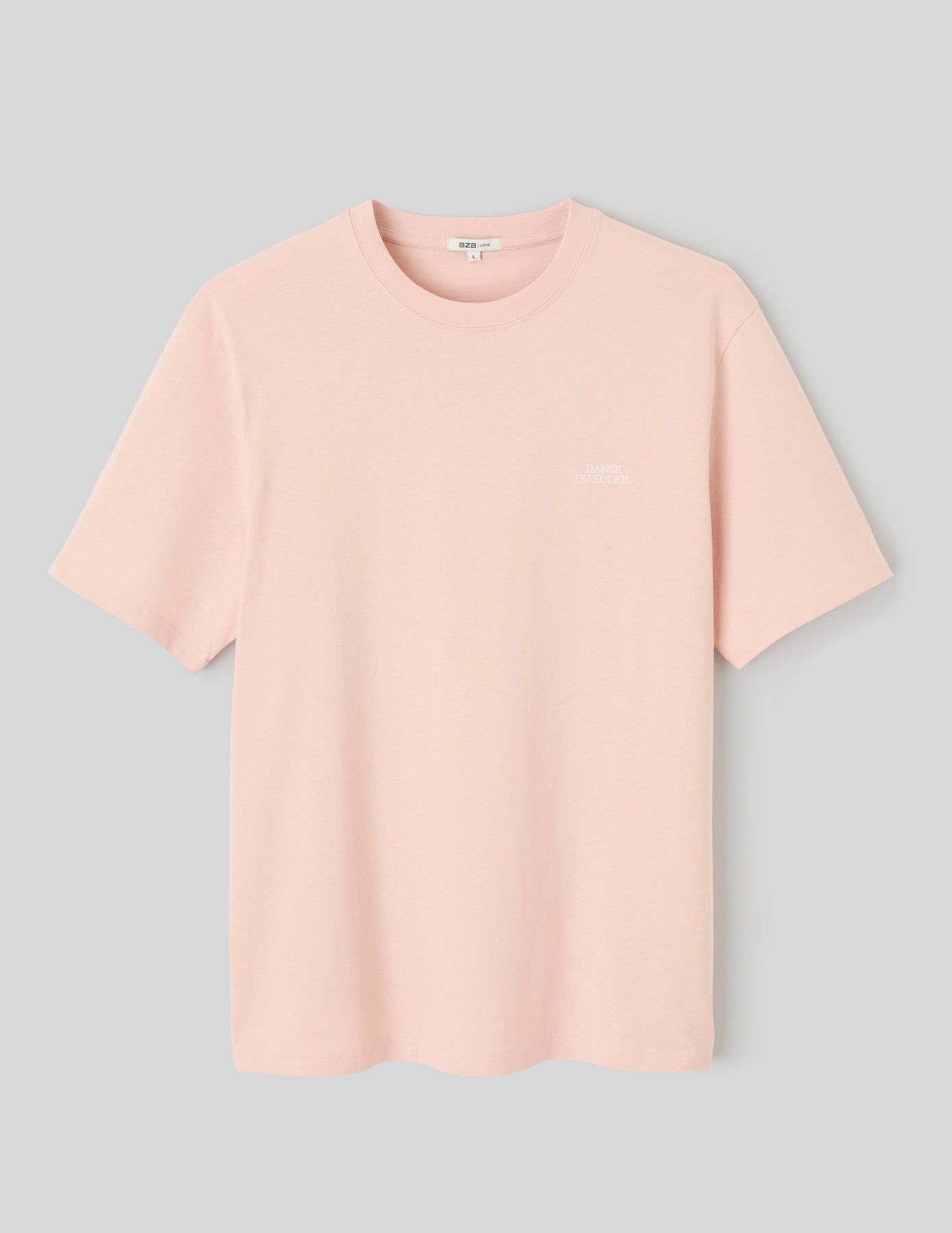 T-shirt imprim&eacute; et brod&eacute;
