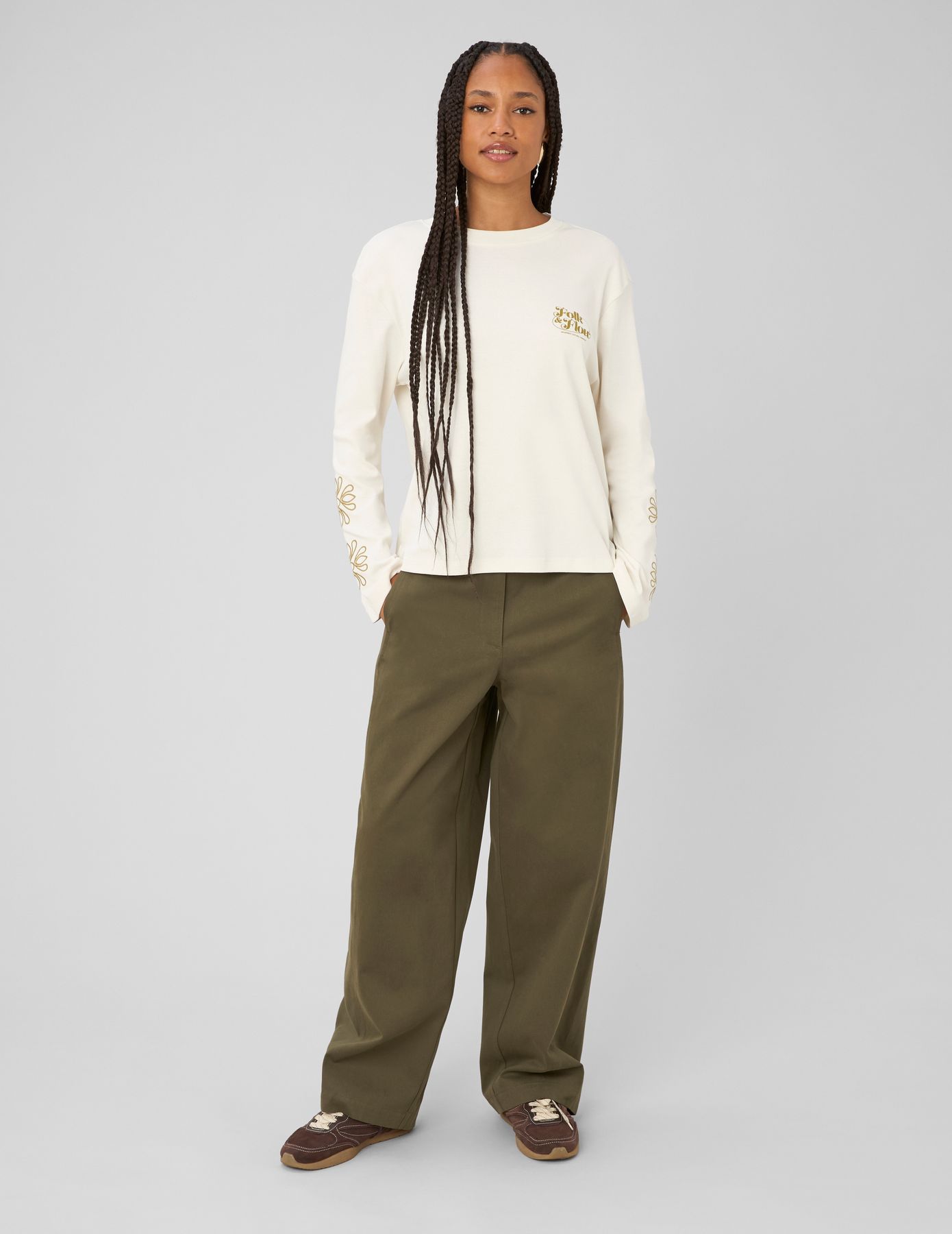 Pantalon chino balloon