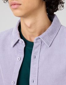 Chemise droite en velours