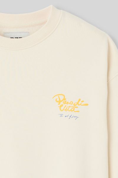 Sweat imprim&eacute; devant/dos