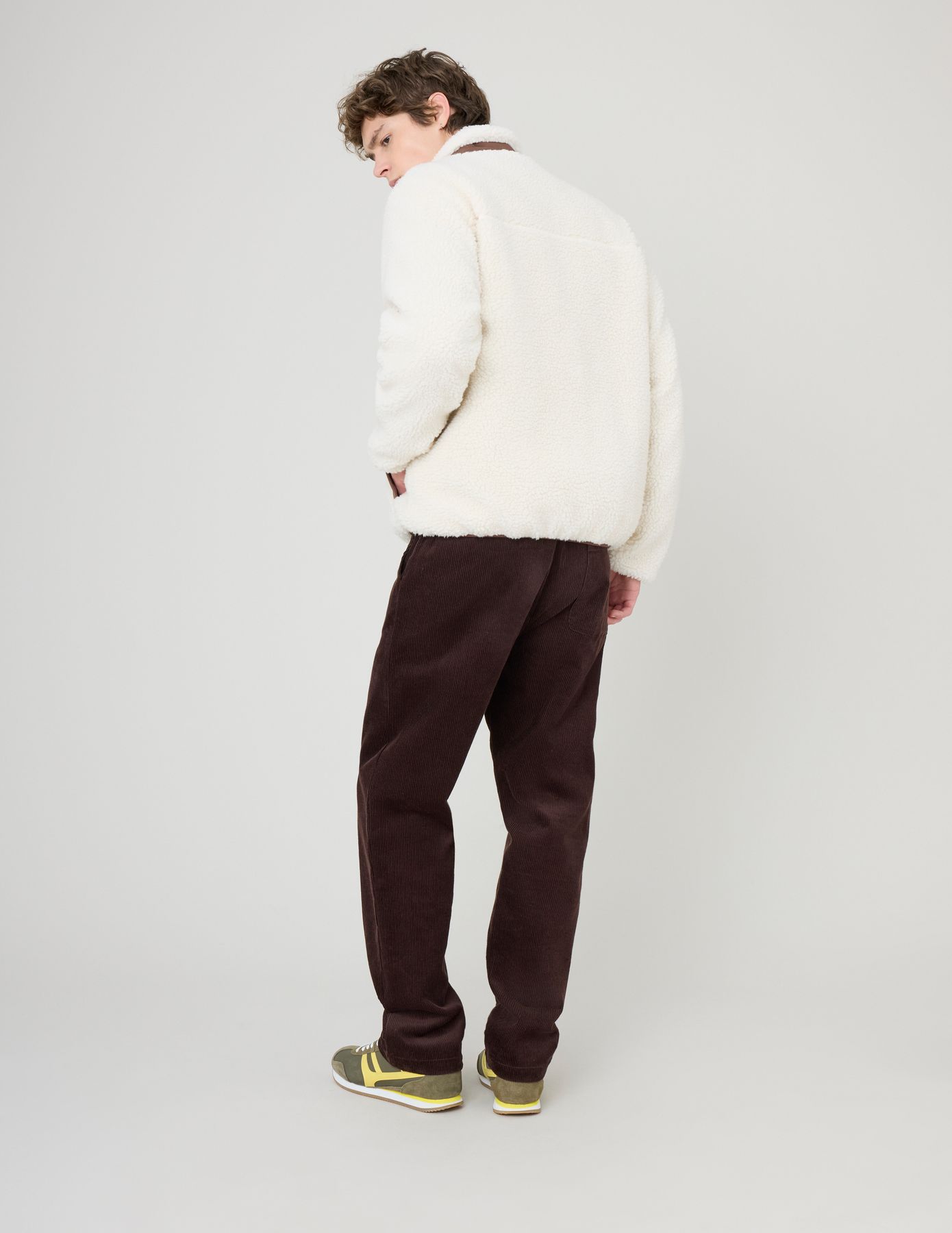 Blouson zipp&eacute; sherpa
