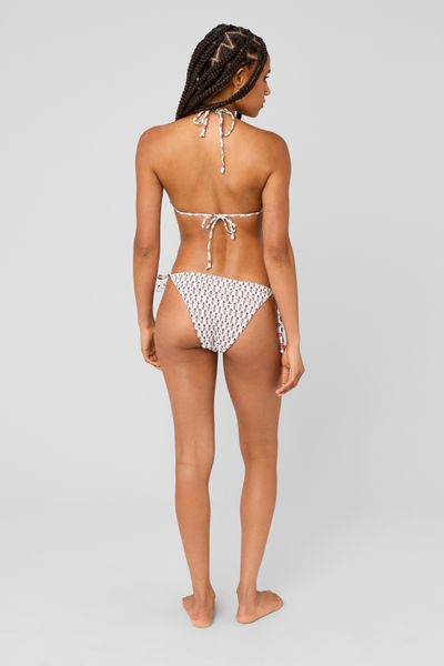 Haut de maillot de bain smock&eacute;