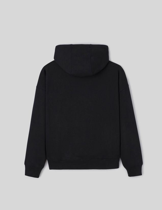 Sweat à capuche boxy