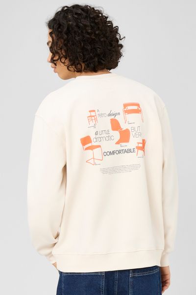 Sweat imprim&eacute; devant/dos