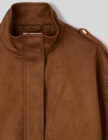 Blouson su&eacute;dine