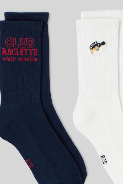 Coffret 2 paires de chaussettes Noël