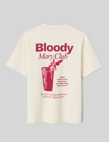T-shirt imprimé devant/dos