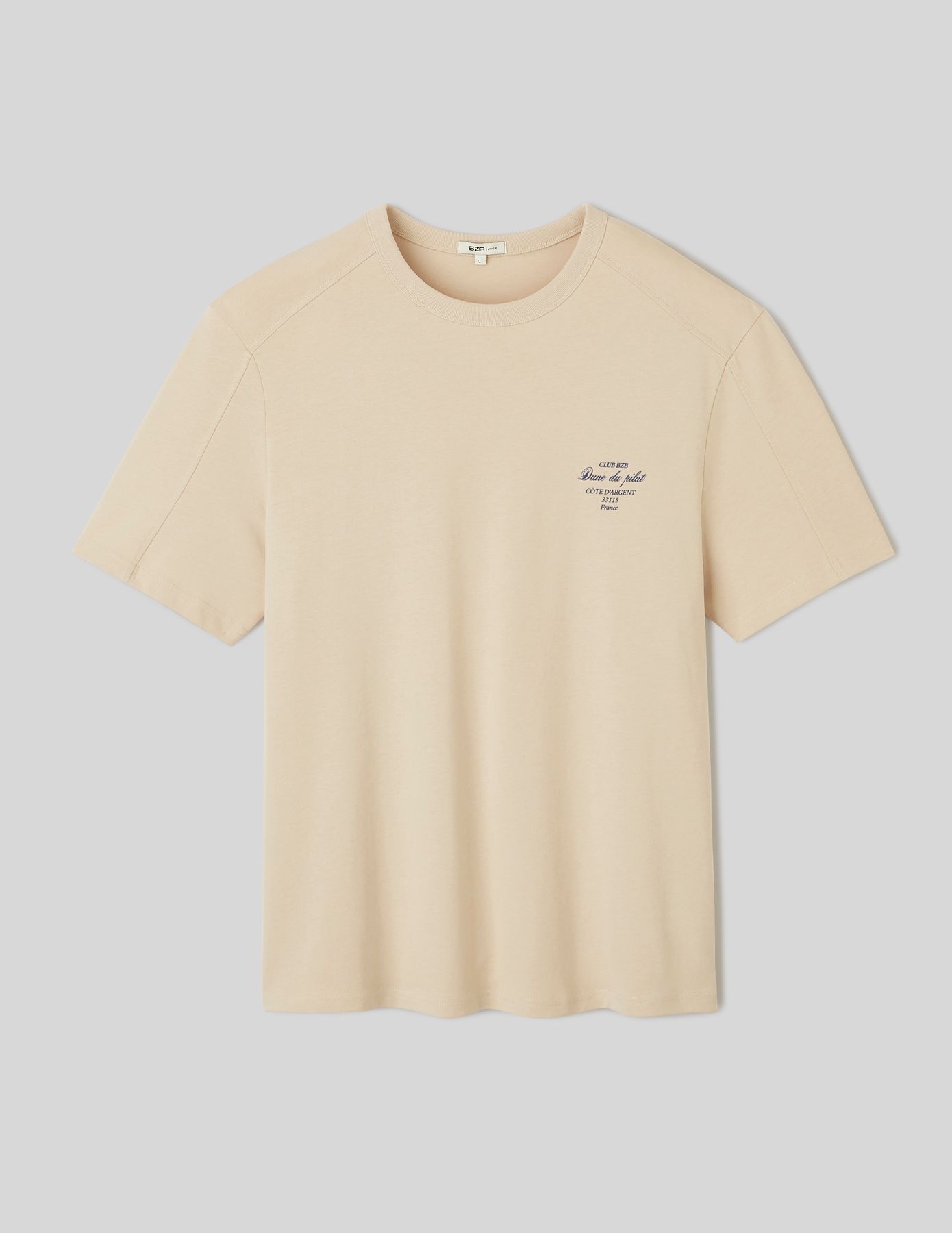 T-shirt imprimé poitrine
