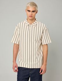 Polo &agrave; rayures