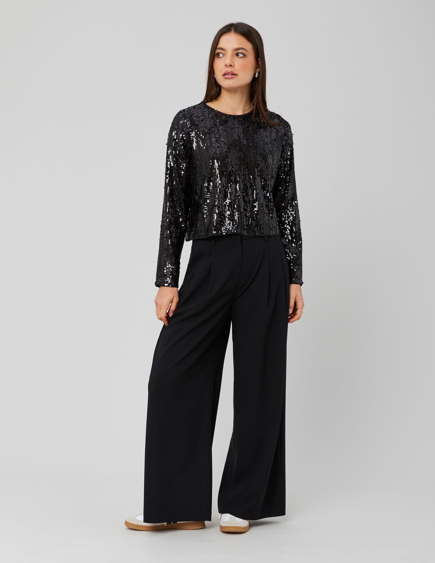 Pantalon &agrave; pince ajustable