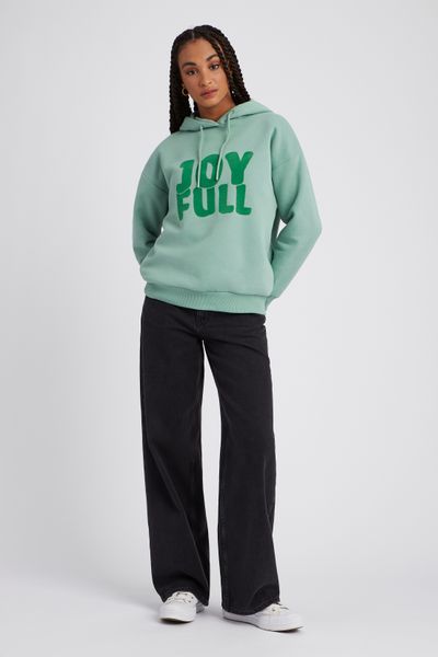 Sweat &agrave; capuche imprim&eacute;