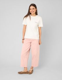 T-shirt imprim&eacute; devant / dos