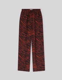 Pantalon fluide imprimé