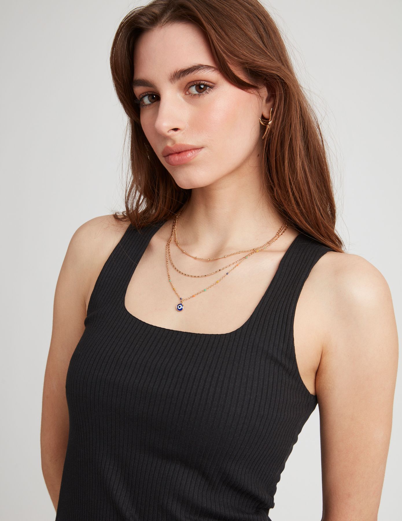 T-shirt encolure carré