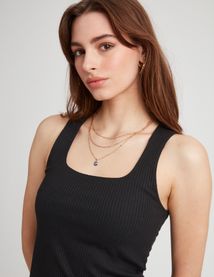 T-shirt encolure carré