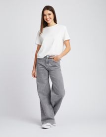 Jean wide leg revers