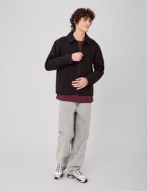 Veste zipp&eacute;e unie