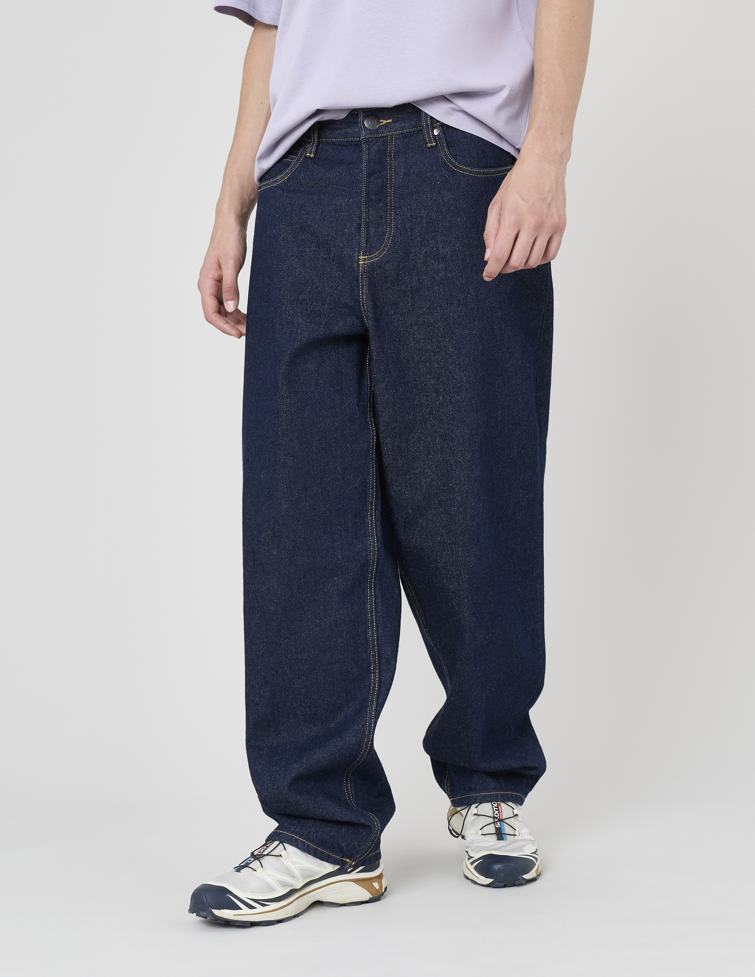 Jean loose brut Bleu moyen | BZB