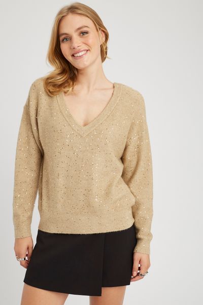 Pull à sequins
