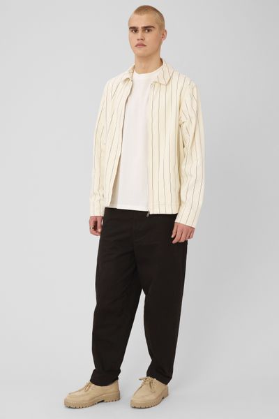 Veste zipp&eacute;e ray&eacute;e