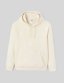 Sweat imprimé à capuche