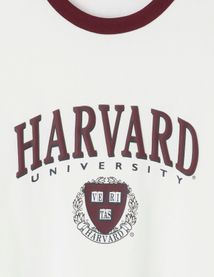 T-shirt imprim&eacute; licence Harvard
