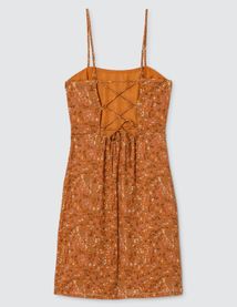 Robe courte imprimée