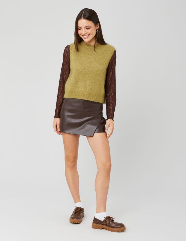 Pull sans manches premium