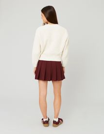 Gilet maille chenille